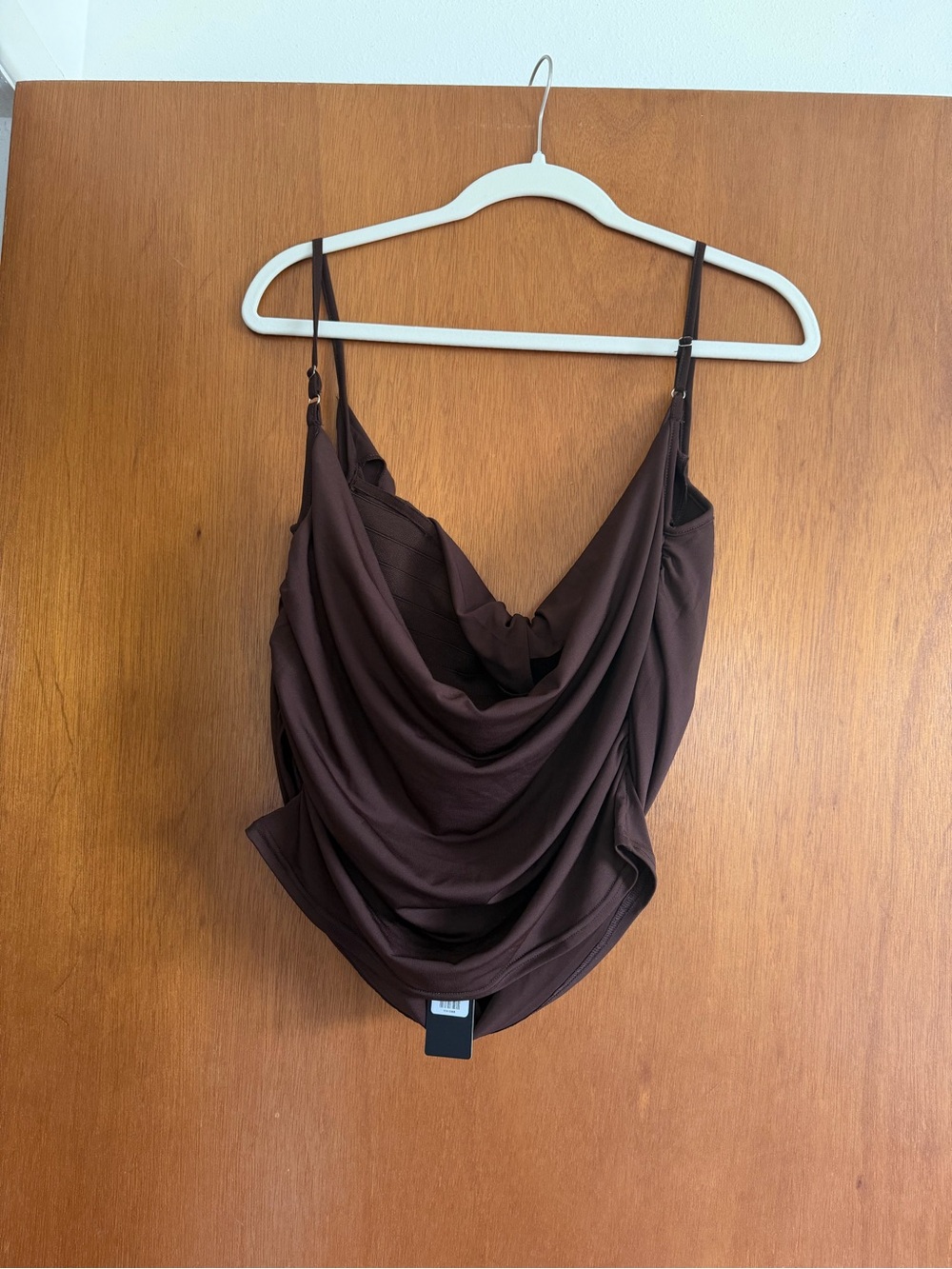 Fashion Nova Prime Cowl Neck Bandage Top - Picture 4 of 4